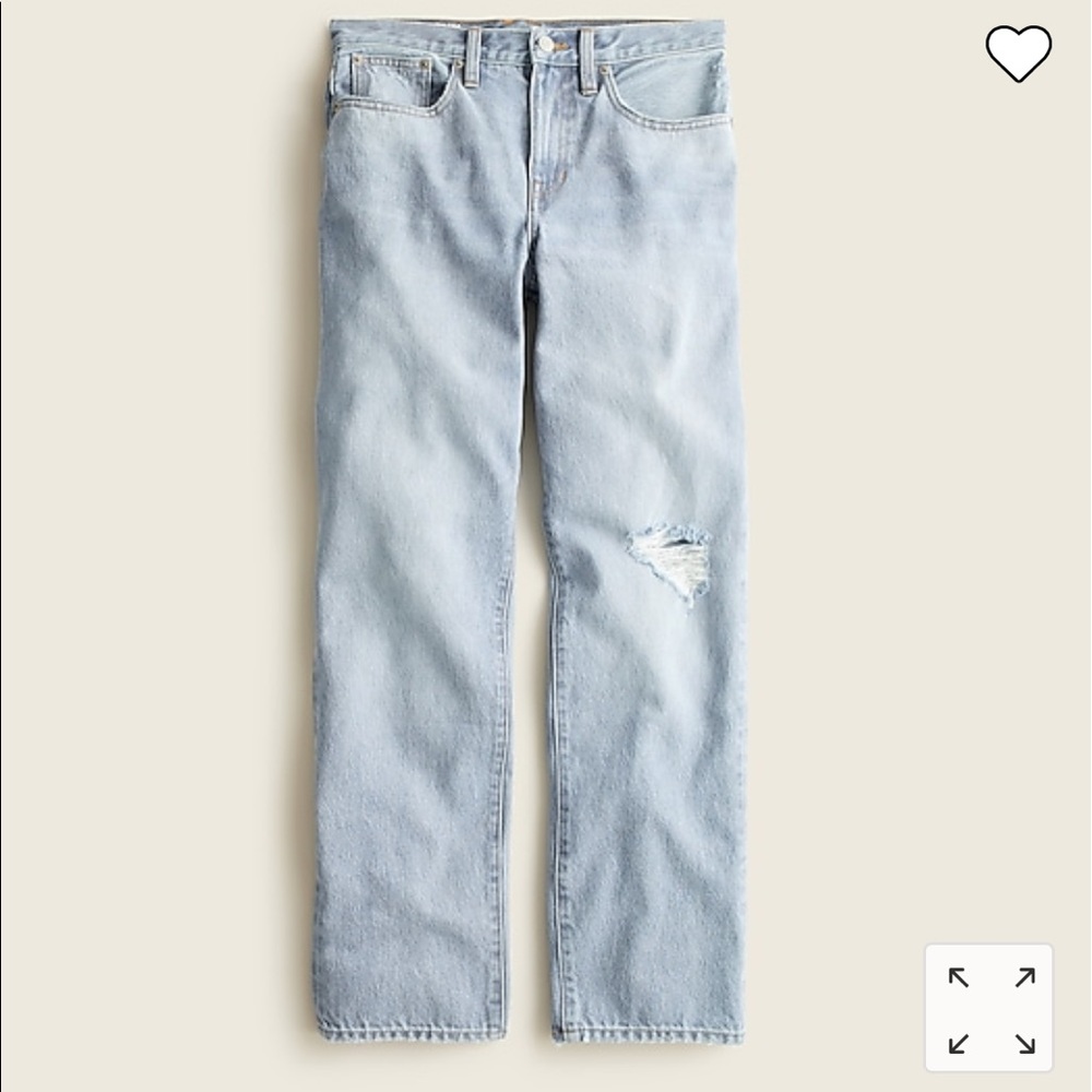 Jcrew Slouchy boyfriend jean